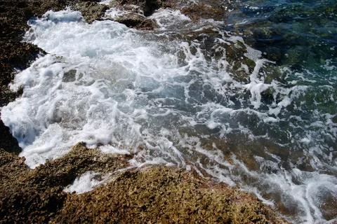 Water on shoreline Adriatic Sea Stock Photos