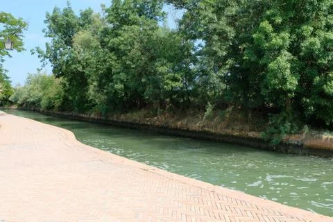 Water sidepath Stock Photos