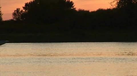 Water Skiing Stock Footage 527106