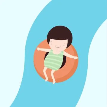 Water Slide イラスト素材
