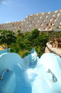 Water slide Stock Photos