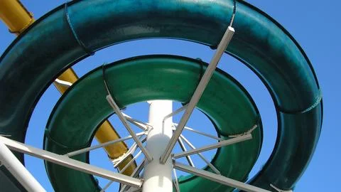 Water Slide Foto stock