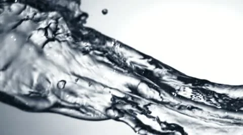 Water in slow motion - 11 - High Speed 1050fps Stock-Footage 11612409