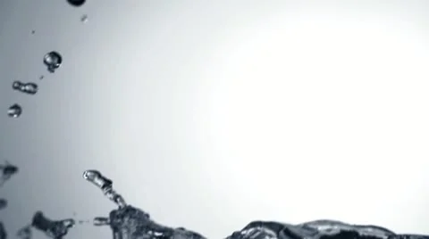Water in slow motion - 13 - High Speed 1050fps Stock Footage 11612412