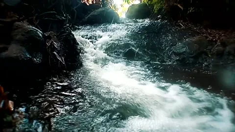 Water in slow motion Stock Footage 209502631