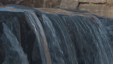 Water in slow motion graded. 库存影片 127080005