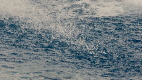 Water slow motion splashing on pool Stock Footage 104077467