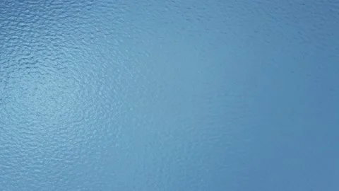Water small waves shooting from a drone Stock Footage 143104771