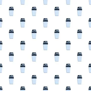Water softener system appliances repeating pattern background 스톡 일러스트