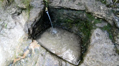 Water source and reservoir Stock Footage 26208833