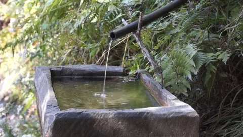 Water source. Bhutan 스톡 동영상 84126500