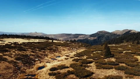 Water source on mountain peak Video stock 242006321