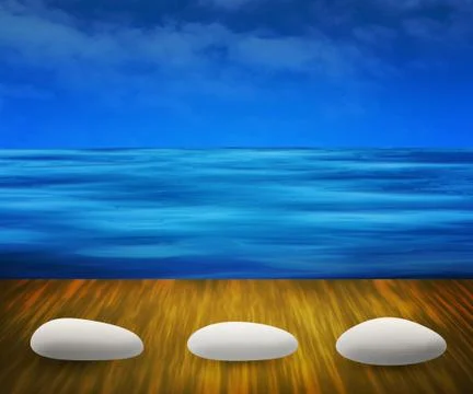 Water spa background Stock Illustration