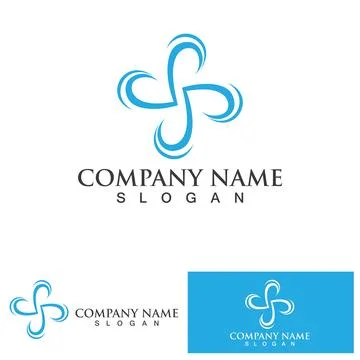 Water spash Logo Template vector illustration design Stock Illustration