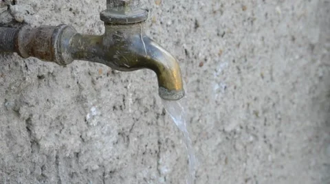 Water spill Stock Footage 7140693