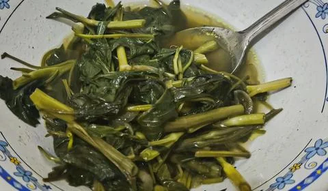 Water spinach Stock Photos