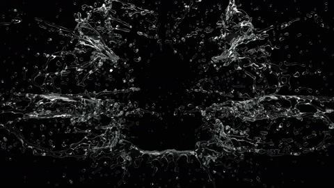 Water Splash 01 Stock Footage 166566484
