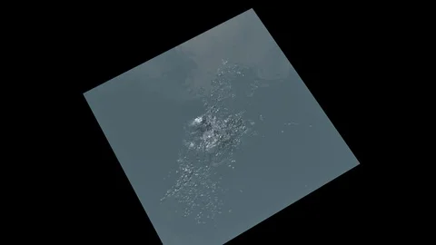 Water splash 1. Three top cameras pack. Alpha included. Stock Footage 94490971