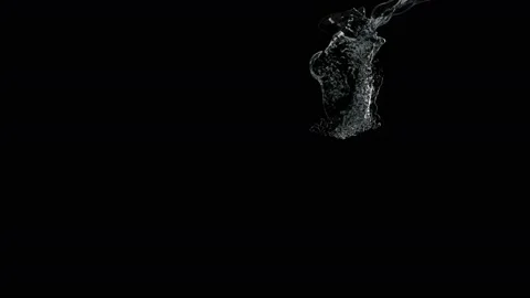 Water Splash 11 Stock Footage 166566323