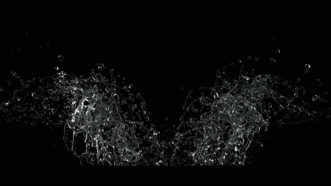 Water Splash 16 Stock Footage 166566377