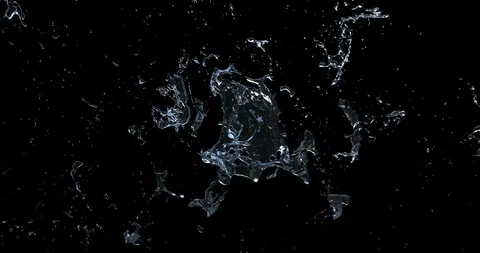 Water Splash 2 Stock Footage 113153317