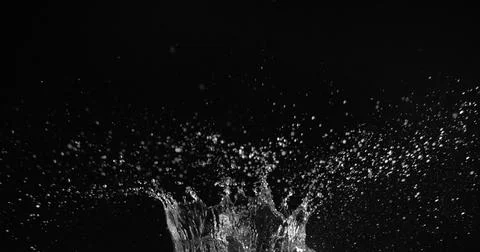 Water splash abstract Stockfoto's