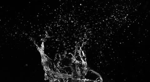 Water splash abstract Stock Photos