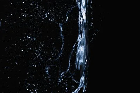 Water splash abstract Foto stock