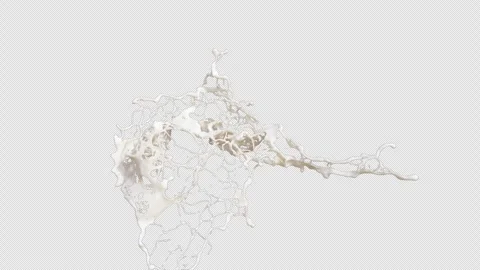 Water Splash on Alpha Stock Footage 245466627