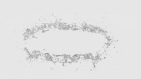 Water Splash, With Alpha Matte Stock Footage 162178270