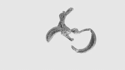 Water Splash, With Alpha Matte Stock Footage 285338268