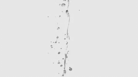 Water Splash, With Alpha Matte Stock Footage 321239030