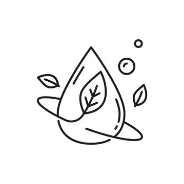 Water splash and mint leaf fragrance of peppermint Stock Illustration