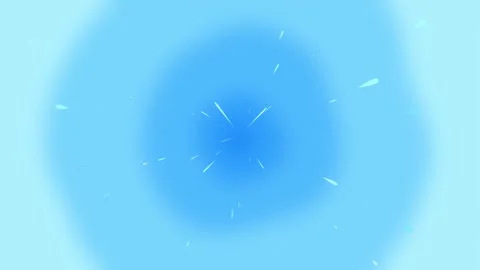 Water splash animation on blue background Stock Footage 311144069