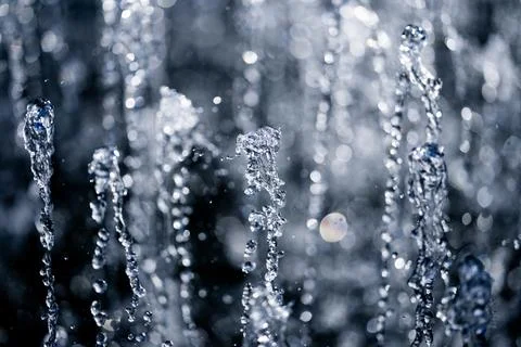 Water splash background. Drop pattern. Drop splash motion. Splash texture Stock Photos
