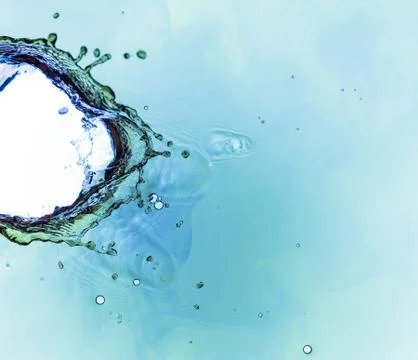 Water Splash background Foto stock