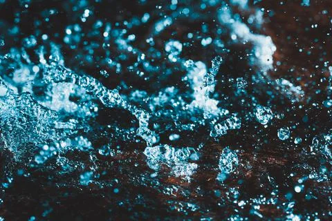 Water splash background Stockfoto's