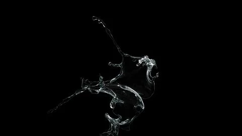 Water splash background Stock Photos
