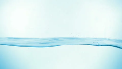 Water splash with bubbles of air Stock Footage 85548519