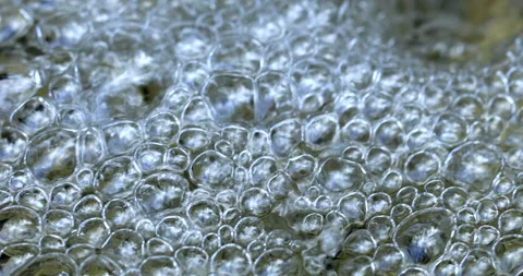 Water Splash With Bubbles Video stock 151987340