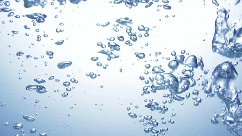 Water Splash: Close-up in Slow Motion Stock Footage 305515080