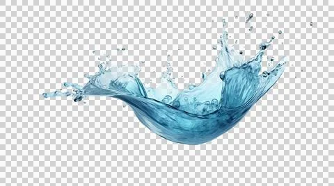Water splash element Stock Illustration