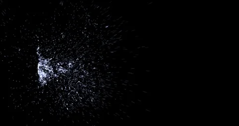 Water splash explode Stock Footage 91019888
