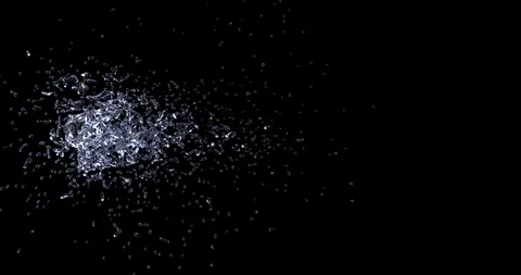 Water splash explode Video stock 91020785