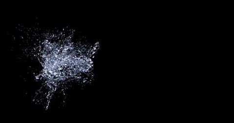 Water splash explode Video stock 91319589