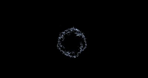 Water splash explode Video stock 92120736