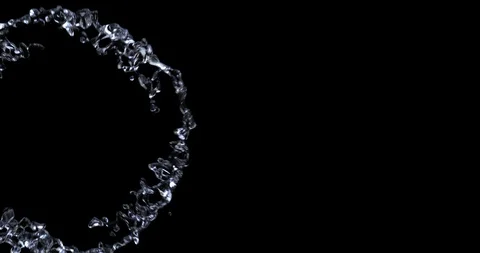 Water splash explode Stock Footage 93313957