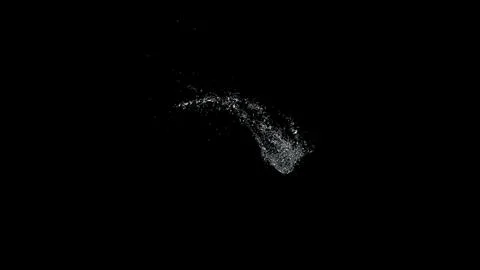 Water splash floating background  Stock Photos