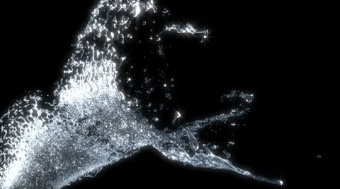 Water splash Video stock 8512241