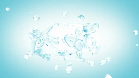 Water splash Stock Footage 53068937